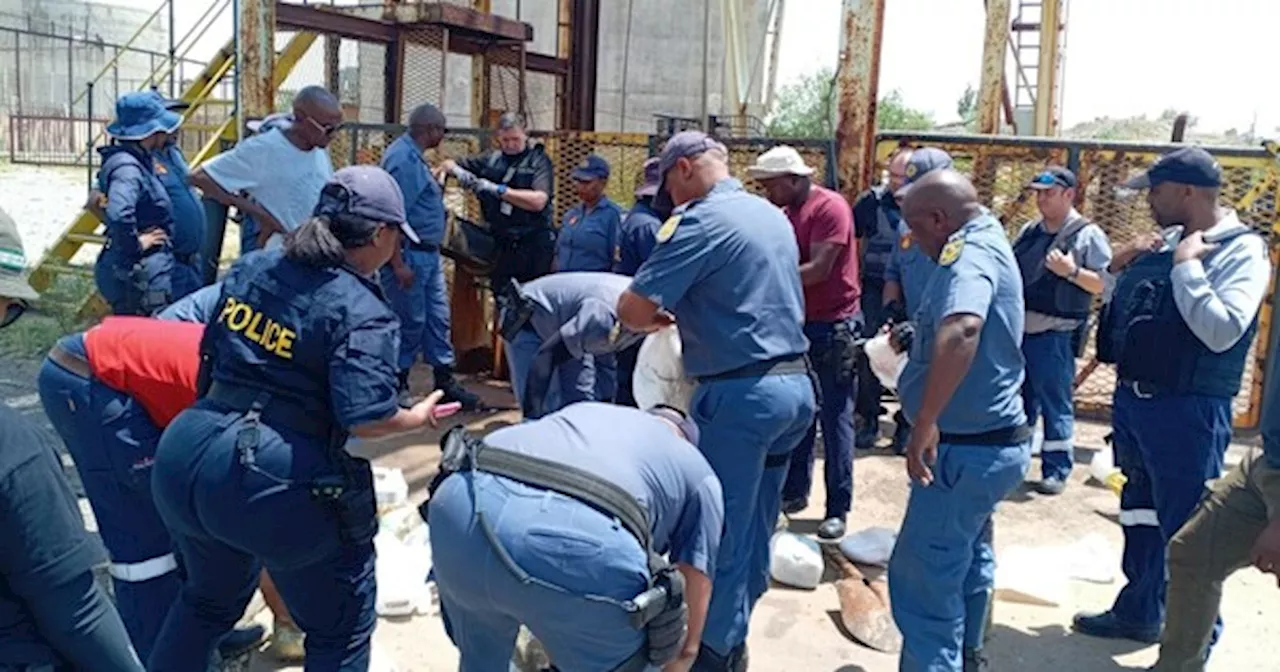 'Starving and dehydrated': illegal workers emerge from South African mine