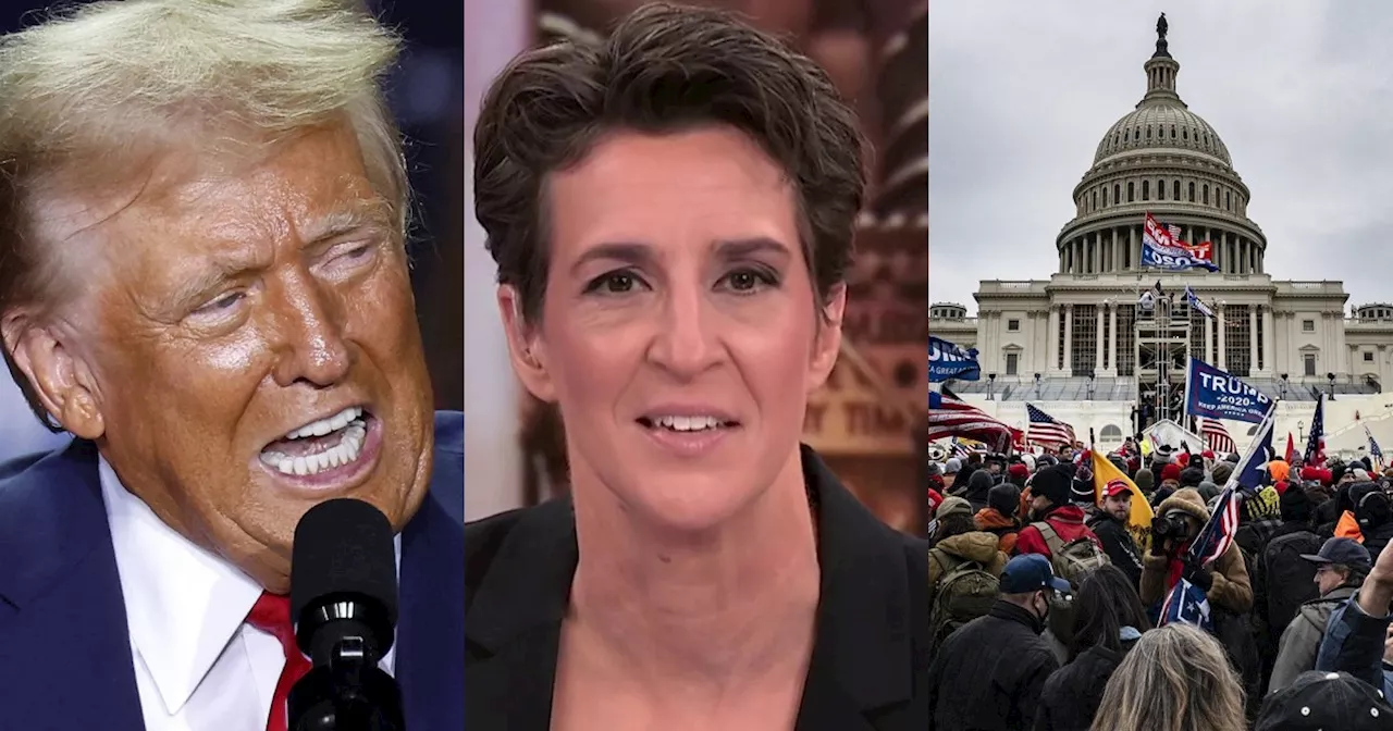 Maddow: Despite right-wing threats, pro-Trump election violence less likely after prosecutions