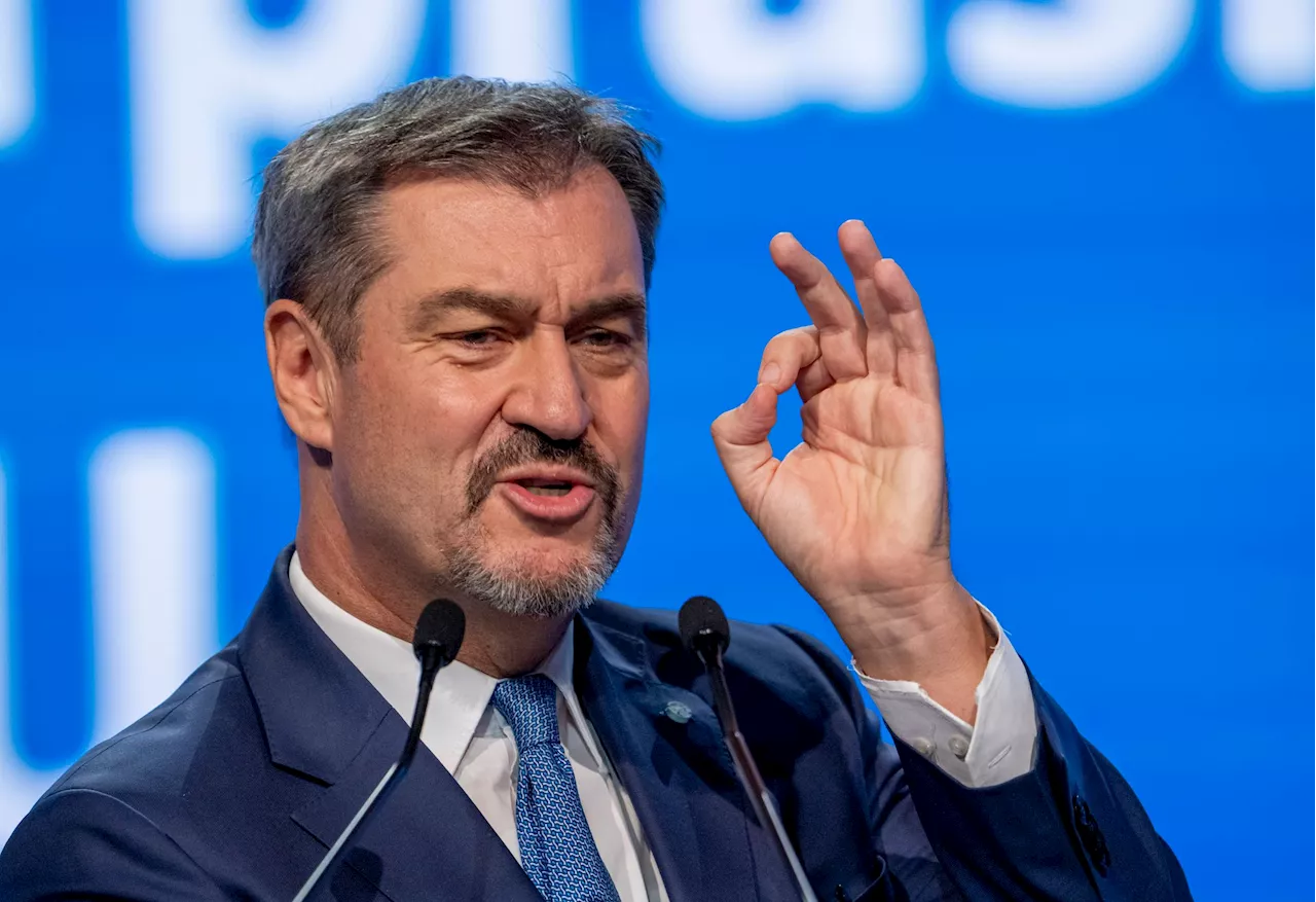 Söder fordert von FDP-Chef Bruch der Koalition im Bund