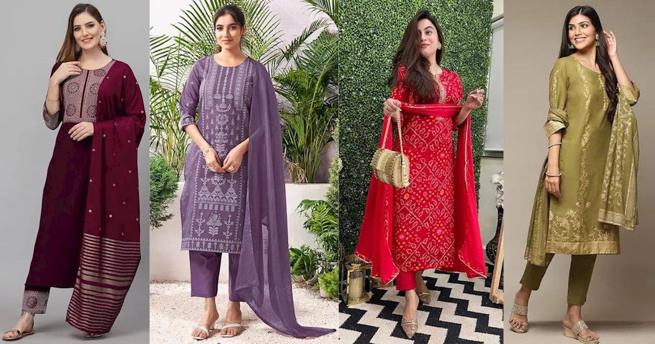 इन Women Kurta Set में ऑफिस से लेकर पार्टी तक छाई रहेंगी आप, Amazon पर 85% तक की छूट पर पाएं बेस्ट डील