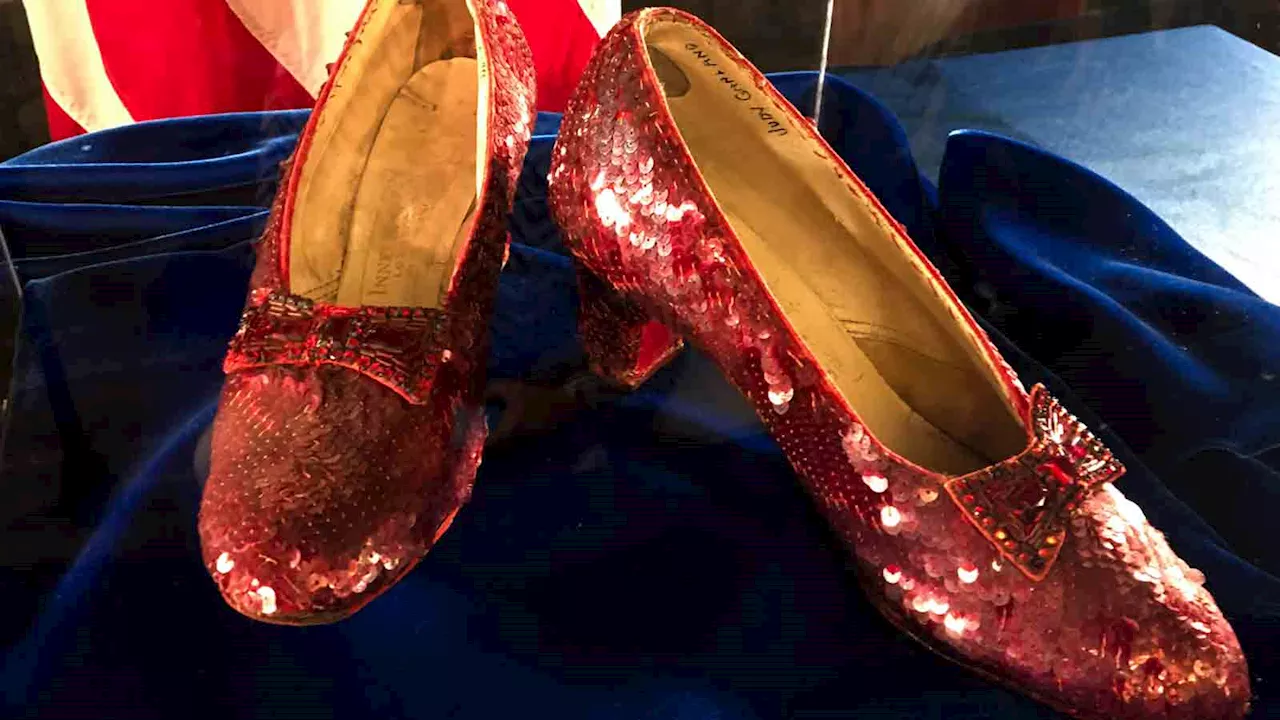 Ruby slippers from ‘Wizard of Oz' for sale nearly 2 decades after they were stolen