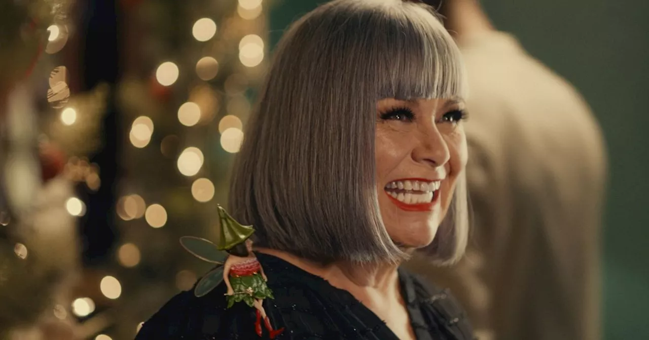 Shoppers go wild for Dawn French's £45 Christmas party dress from M&S