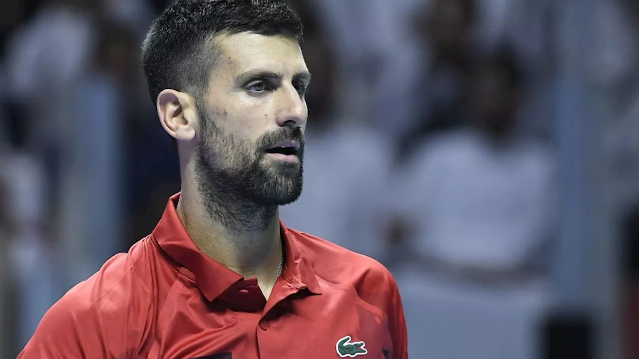 Titelverdediger Djokovic meldt zich geblesseerd af voor ATP Finals