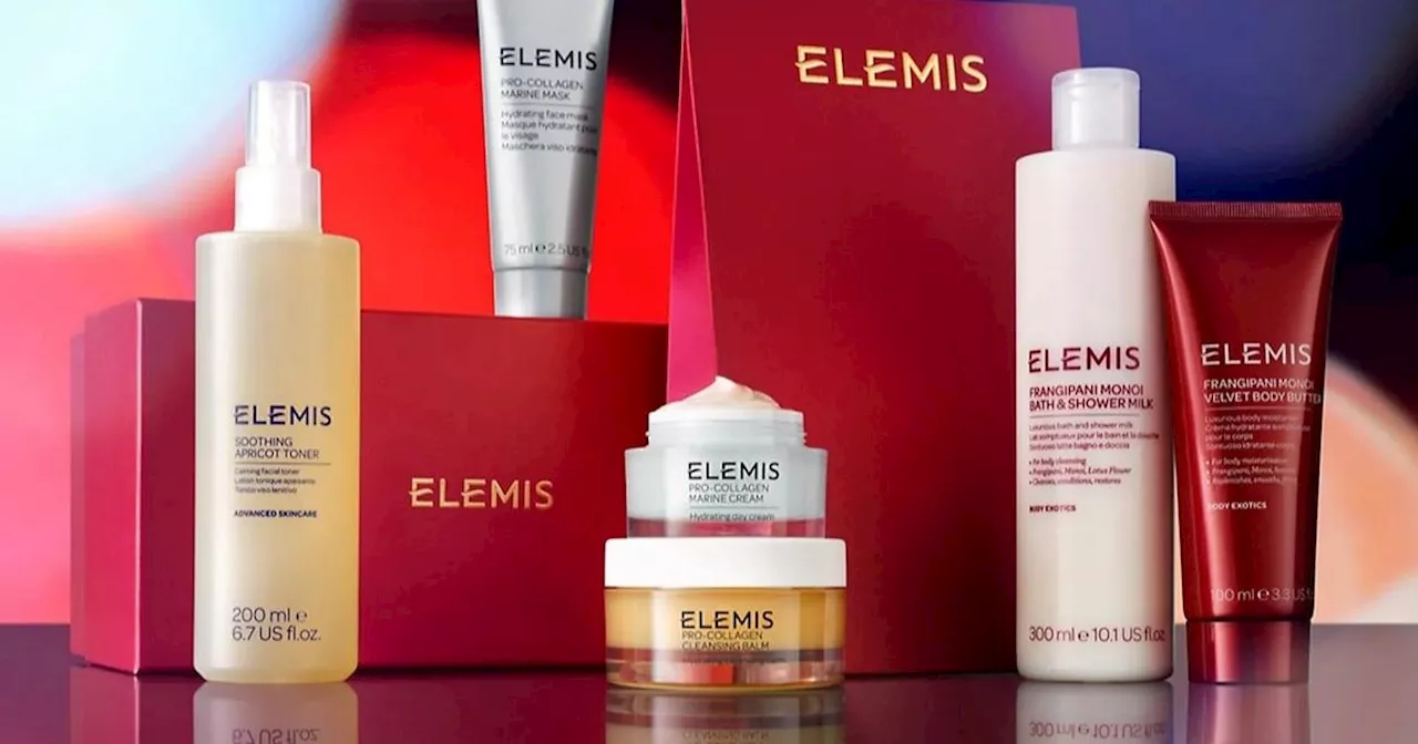 Shoppers rush to get 70% off Elemis 'anti-wrinkle' skincare bundle worth £244