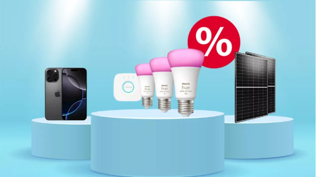 Angebote des Tages: Top-Deal: Philips Hue Starter-Kit zum Jahres-Bestpreis