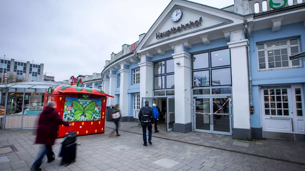 Mecklenburg-Vorpommern: Zeitweise Sperrung des Rostocker Bahnhofs nach Bombendrohung