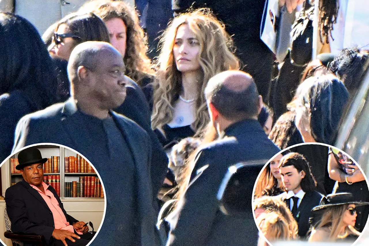 Michael Jackson's children attend uncle Tito's funeral after his death at 70