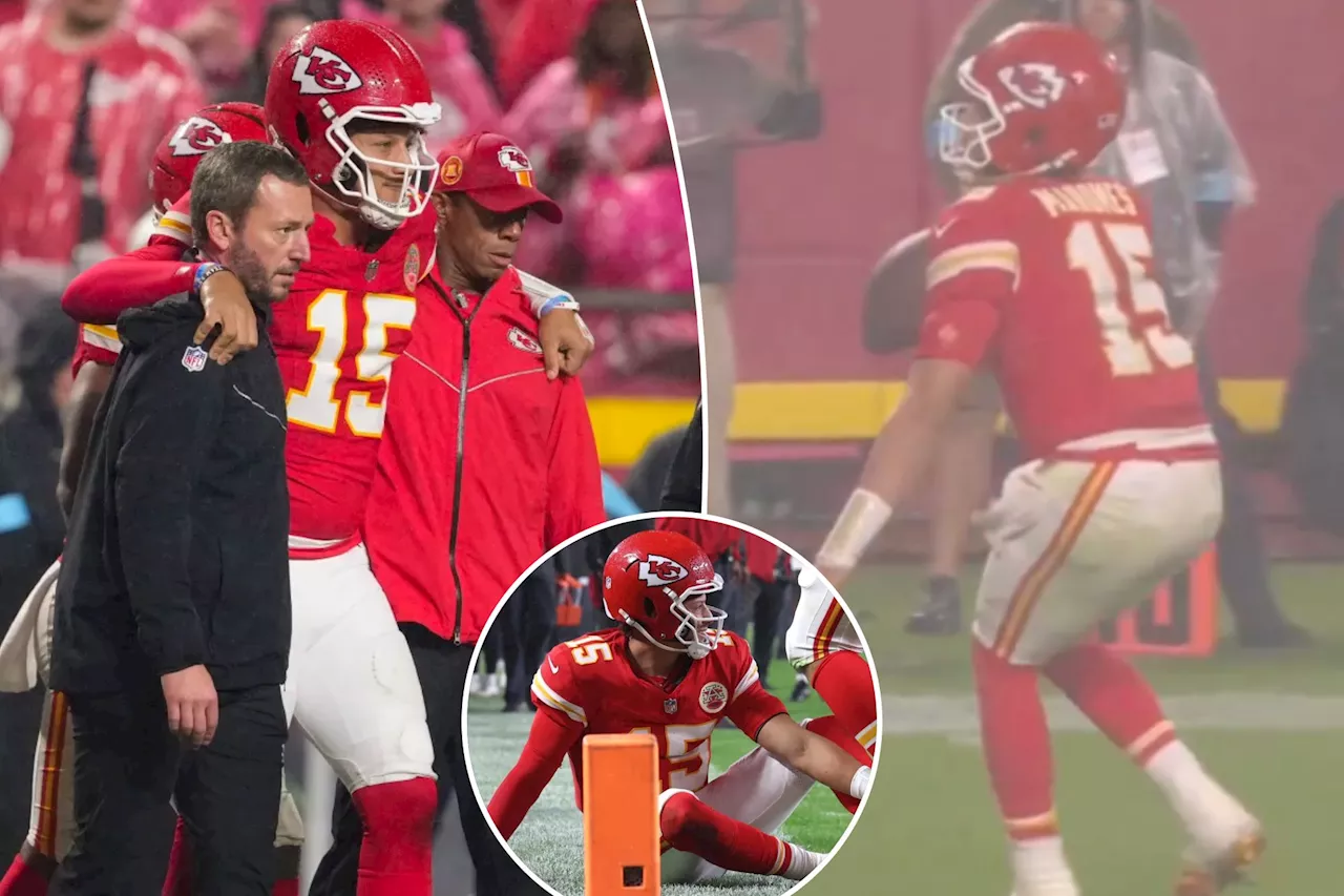 Patrick Mahomes gives Chiefs major injury scare before returning to throw touchdown