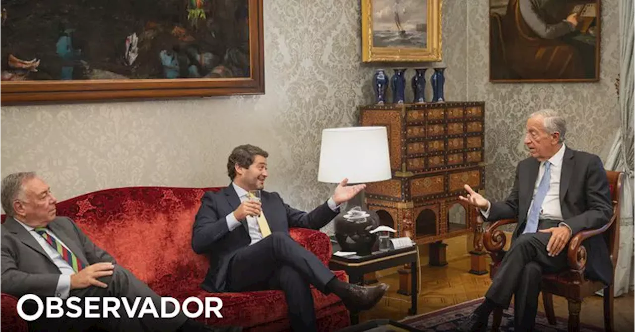 Presidente da República disponível para receber Ventura esta quarta-feira