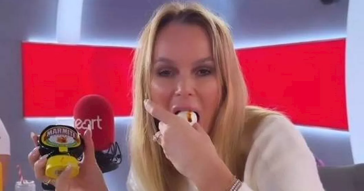 Amanda Holden's unusual breakfast leaves fans disgusted and saying 'not normal'