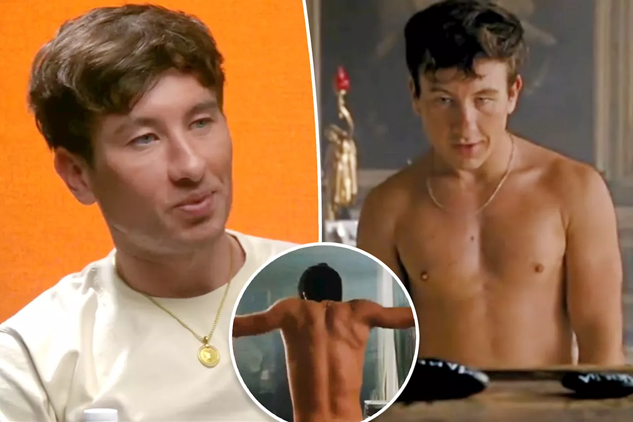 Barry Keoghan insists he didn't wear a prosthetic during viral 'Saltburn' dance scene: 'All me'