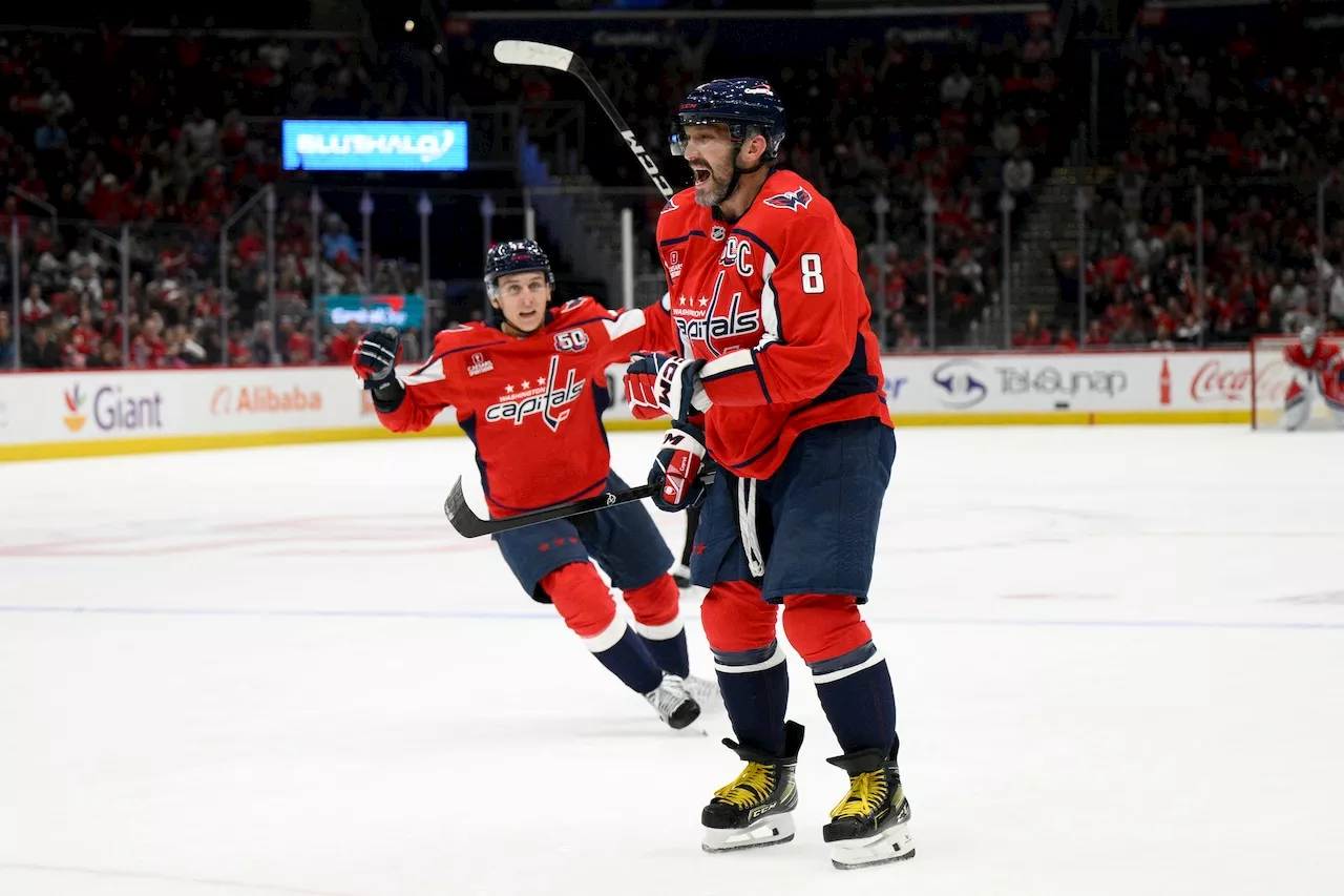 Red-hot Alex Ovechkin is a major reason Washington Capitals are off to great start