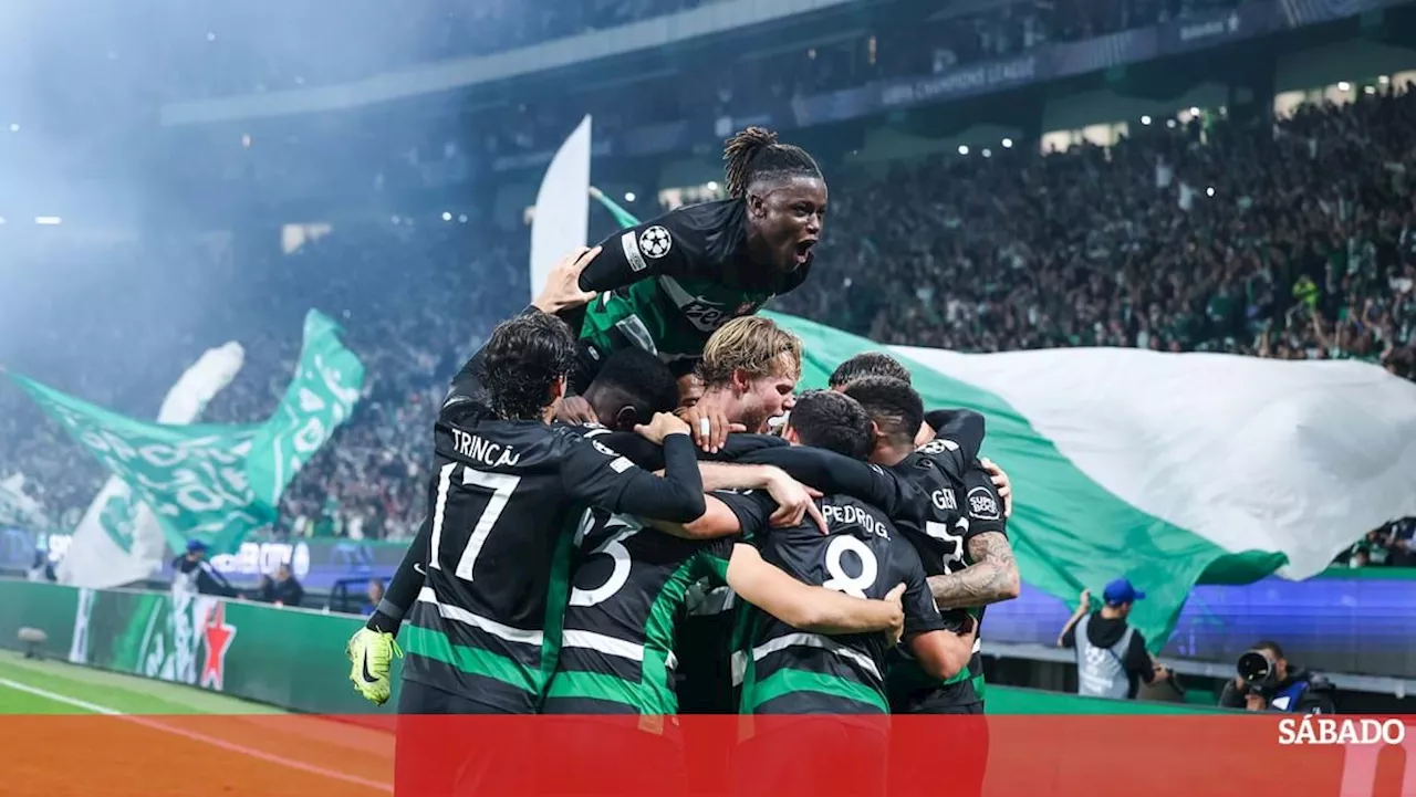 Sporting goleia Manchester City e é segundo na 'Champions'