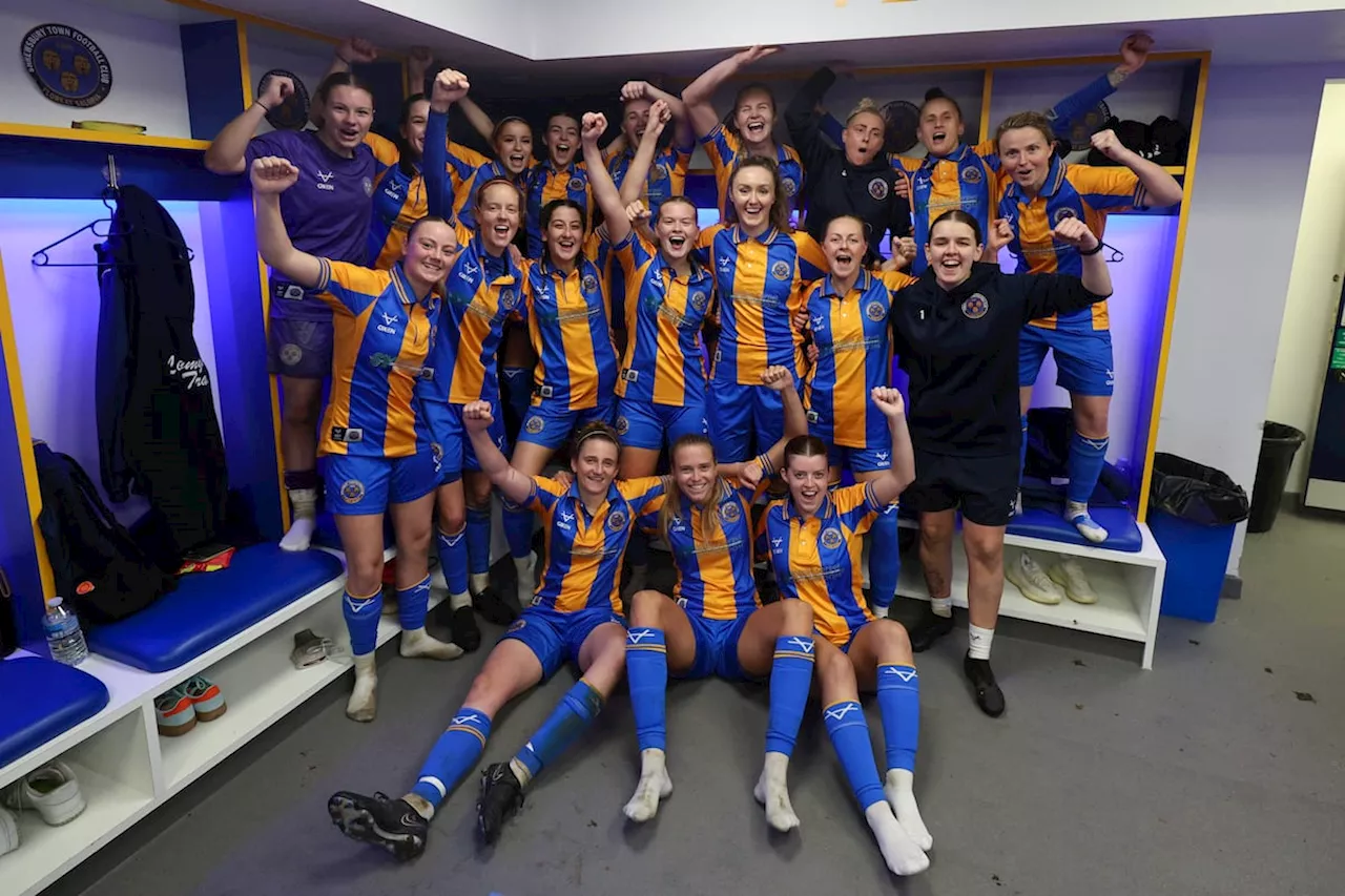 Shrewsbury Town's women make history in the FA Cup