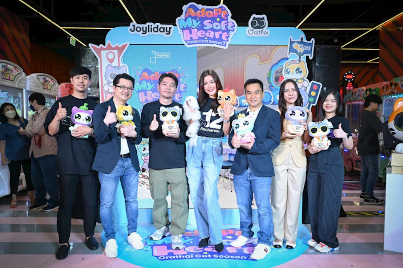 Joyliday จับมือ Kaze Studio เปิดตัว “แมวอรทัย Adopt My Soft Heart Season 2” ในธีม “Thai Soft Power”