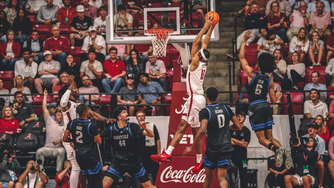 Five Takeaways From Alabama Basketball's Dismantling Win Over UNC Asheville