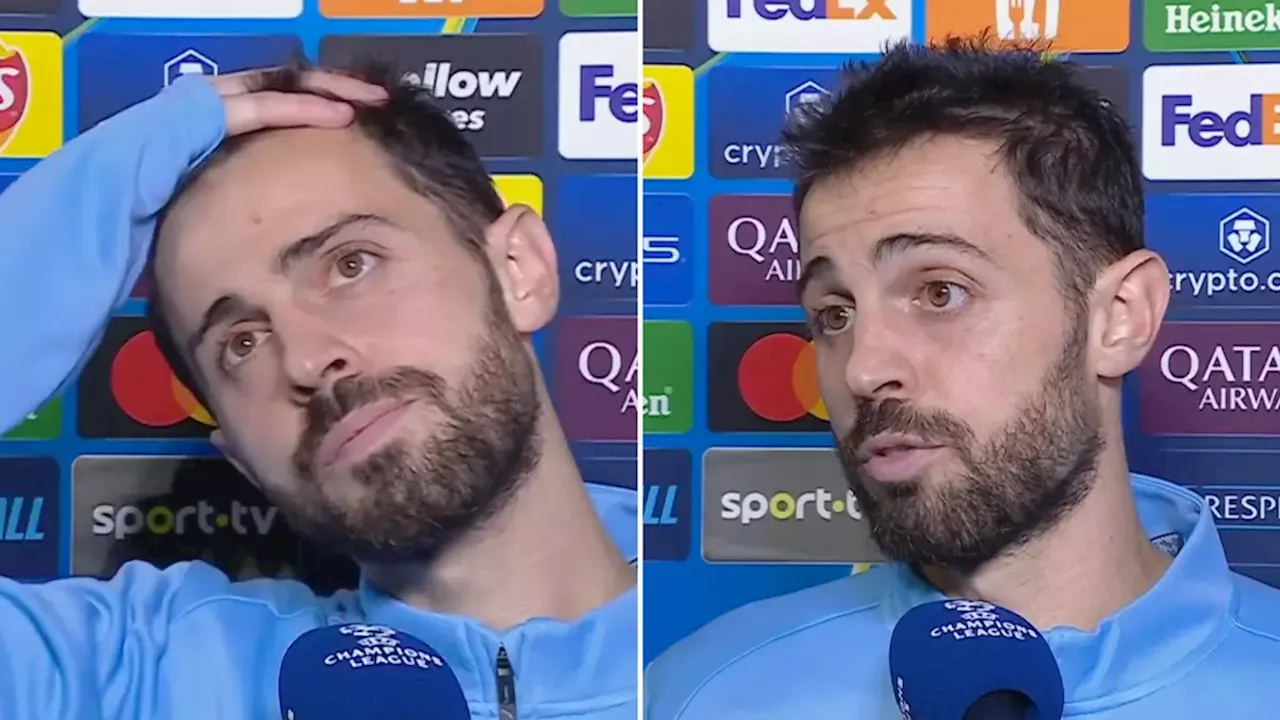 Bernardo Silva drops extraordinary bombshell about Man City after collapse against Sporting Lisbon