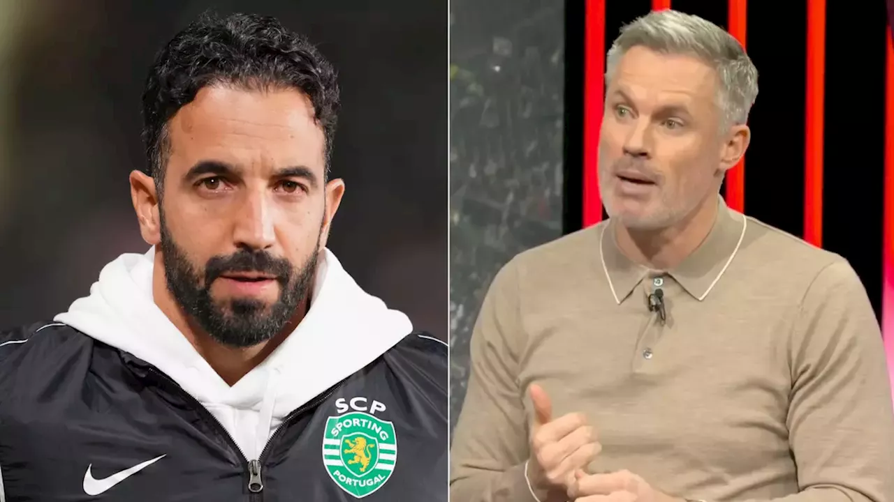 Jamie Carragher names his Man Utd XI under Ruben Amorim with shock new position for one key player