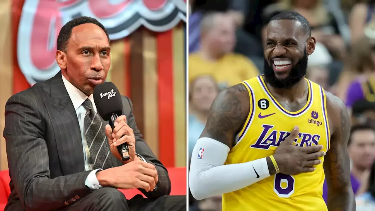 NBA: Stephen A. Smith stuns fans with response when asked if he could score a basket on LeBron James