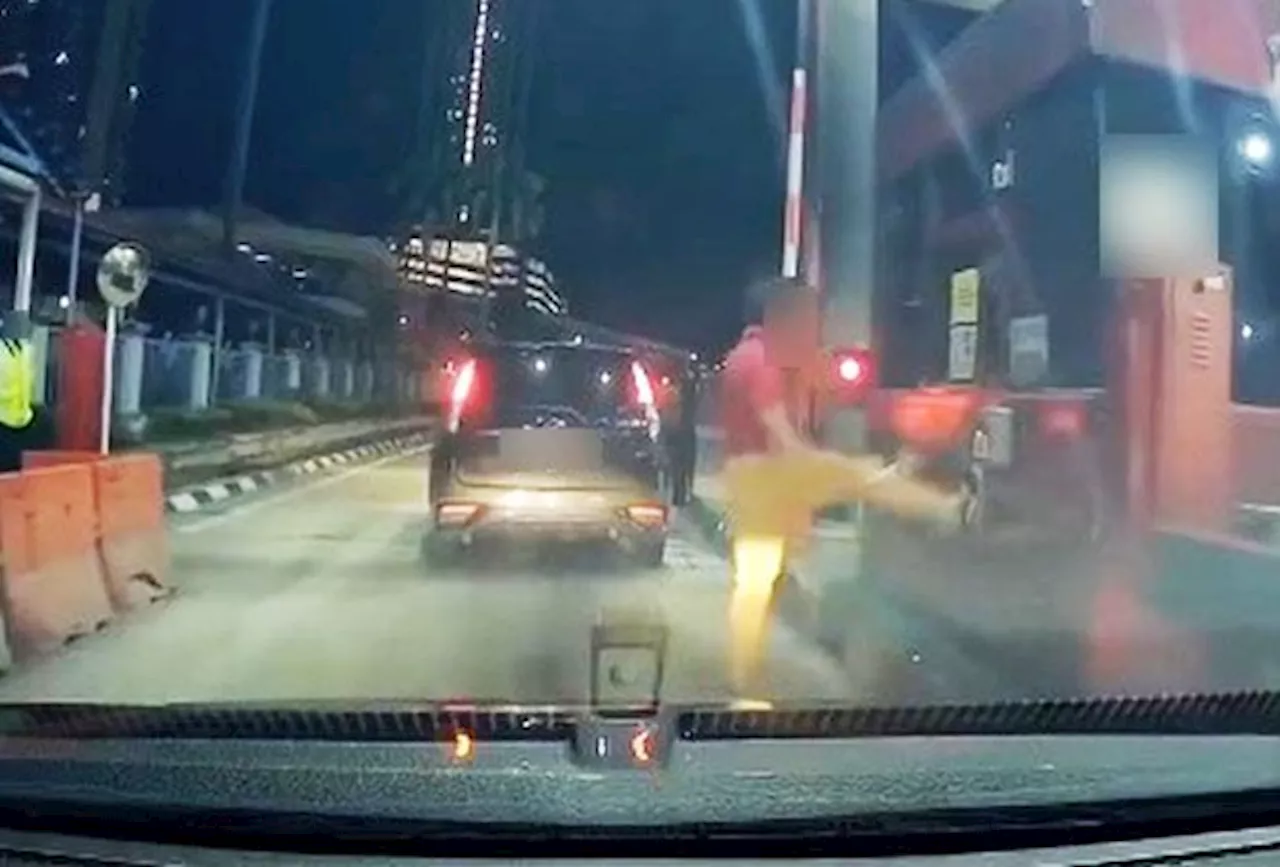 QuickCheck: Did a man go on an abusive rant at the Batu 9 toll recently?