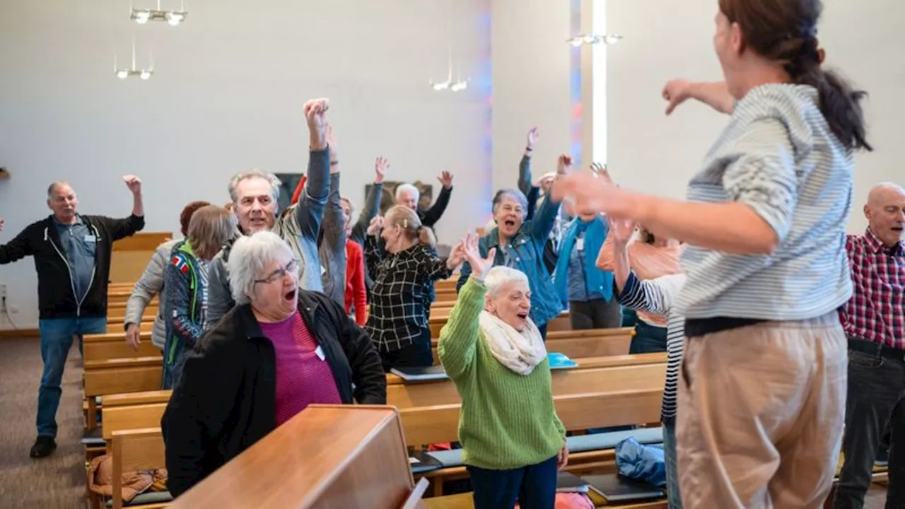 Arzt gründete 'Lungenklänge': Ein besonderer Chor: Wenn Lungen-Erkrankte zusammen singen