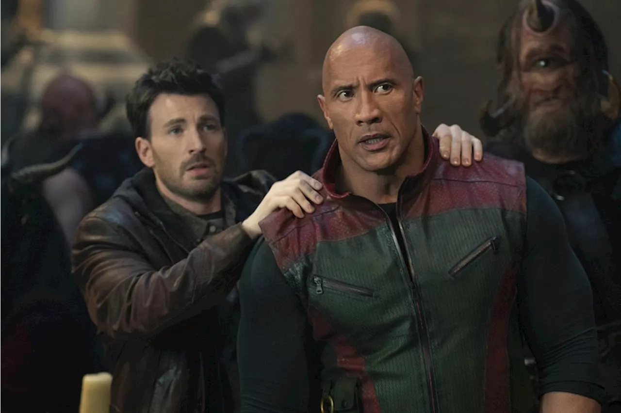 Hollywood stars Dwayne Johnson and Chris Evans bring the Christmas action with Red One