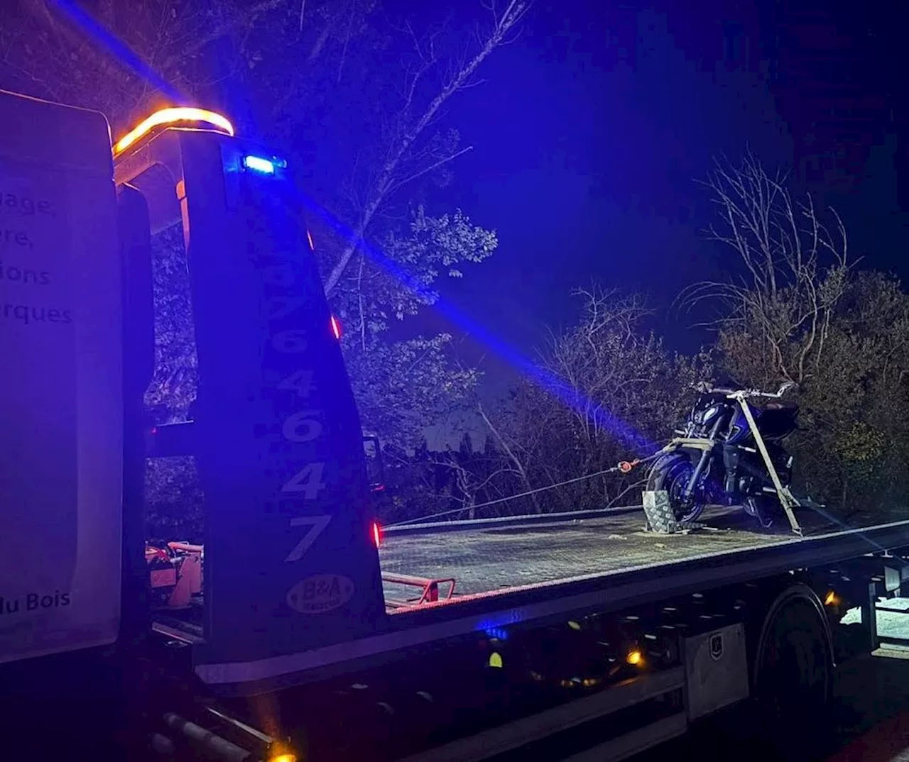 Un motard flashé à 225 km/h sur une route limitée à 80 km/h en Gironde