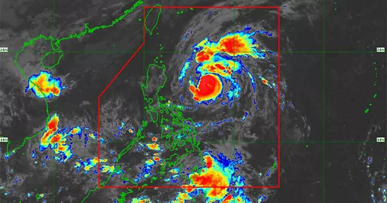 Marce intensifies into typhoon; Batanes, 11 areas under TCWS 1