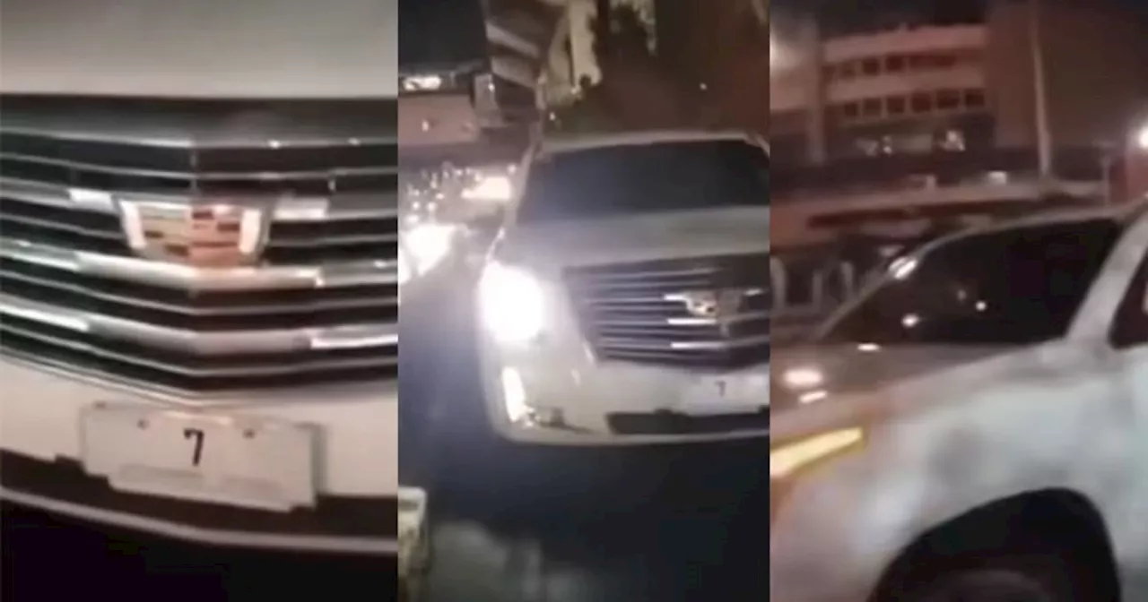 No. 7 protocol plate attached to viral SUV ‘fake’