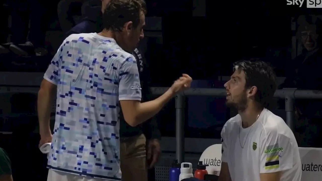 Cameron Norrie awkwardly rows with opponent after securing first win in months...