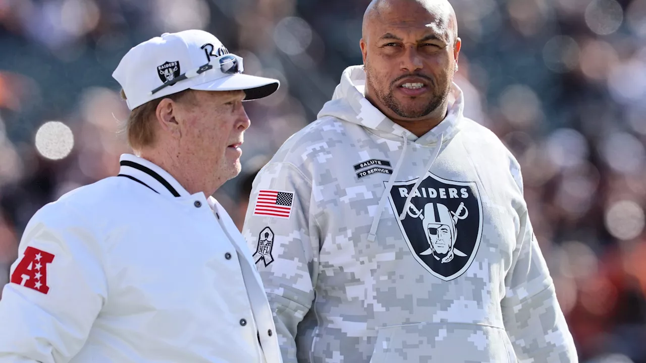 Las Vegas Raiders fired the wrong coach and Mark Davis’ $6.7 billion circus act is failing so badly that M...