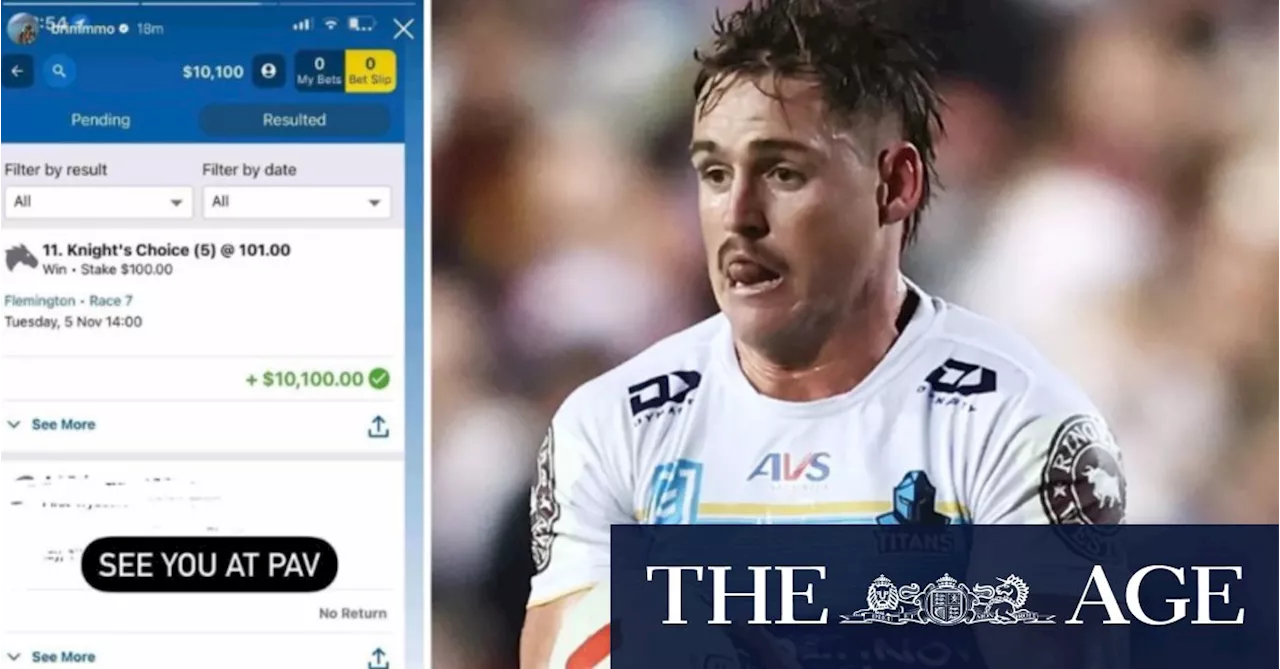 NRL aware of Brimson’s deleted Instagram post after big Melbourne Cup win