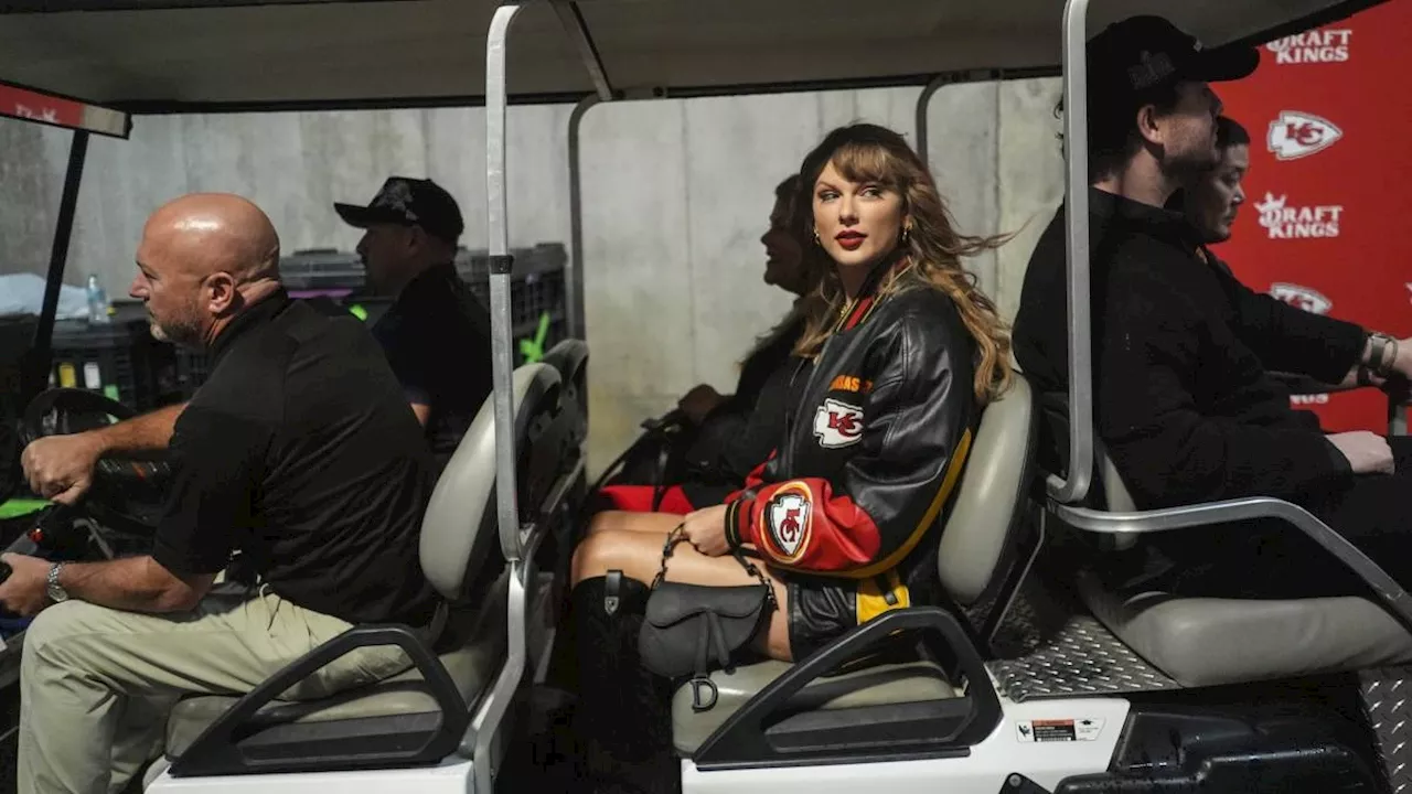 Taylor Swift watches Travis Kelce and the Chiefs play Buccaneers after wrapping US leg of Eras Tour