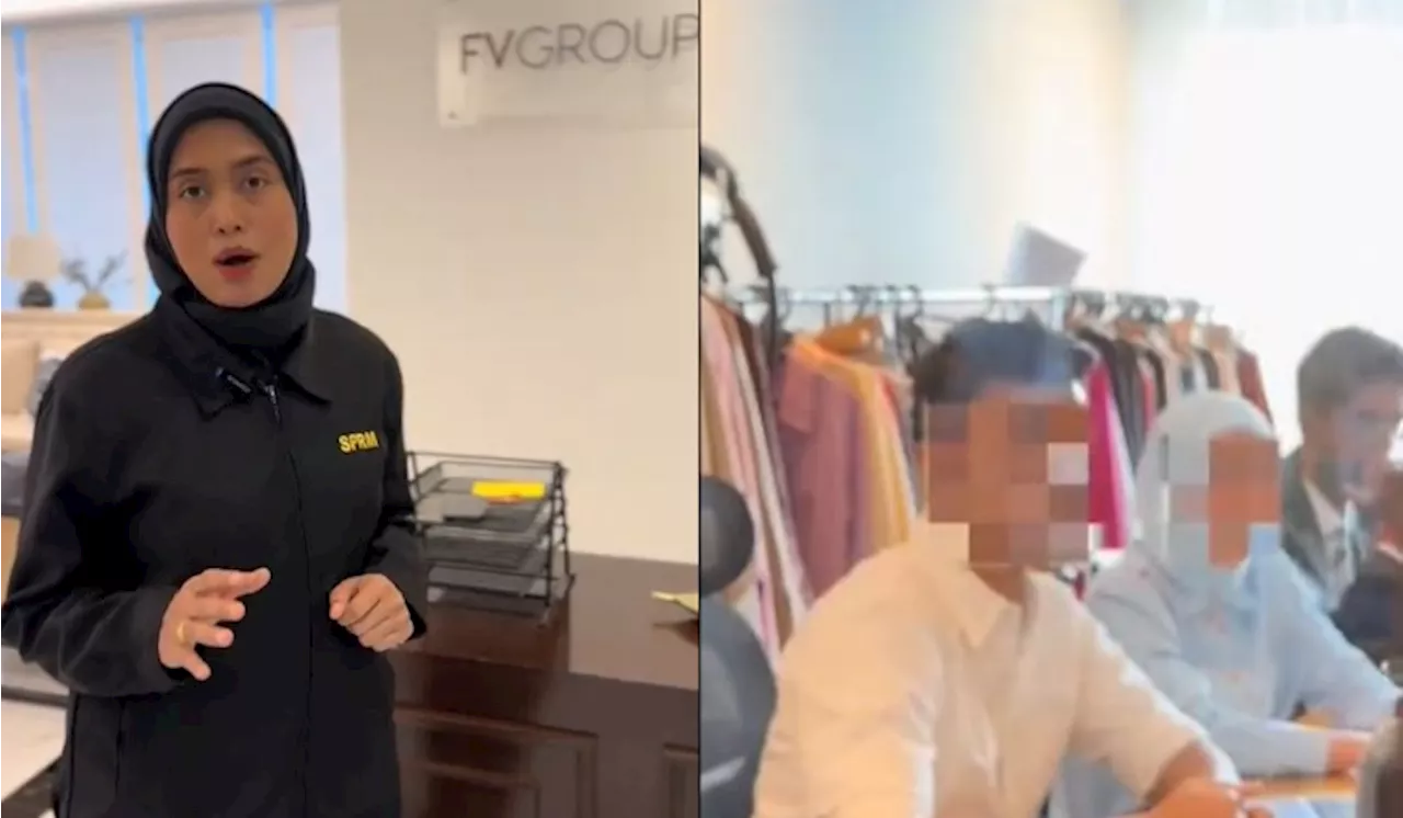 Orang Ramai Persoal SPRM Sempat Rakam Video Ketika Serbuan Ke FashionValet