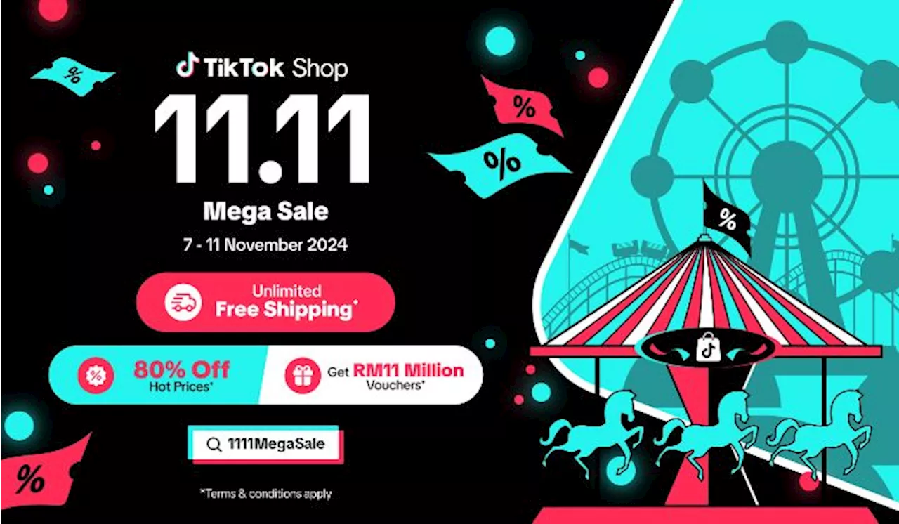 TikTok Shop Supports Local MSMEs & Digital Economy With RM11 Mil In Vouchers For 11.11 Mega Sale