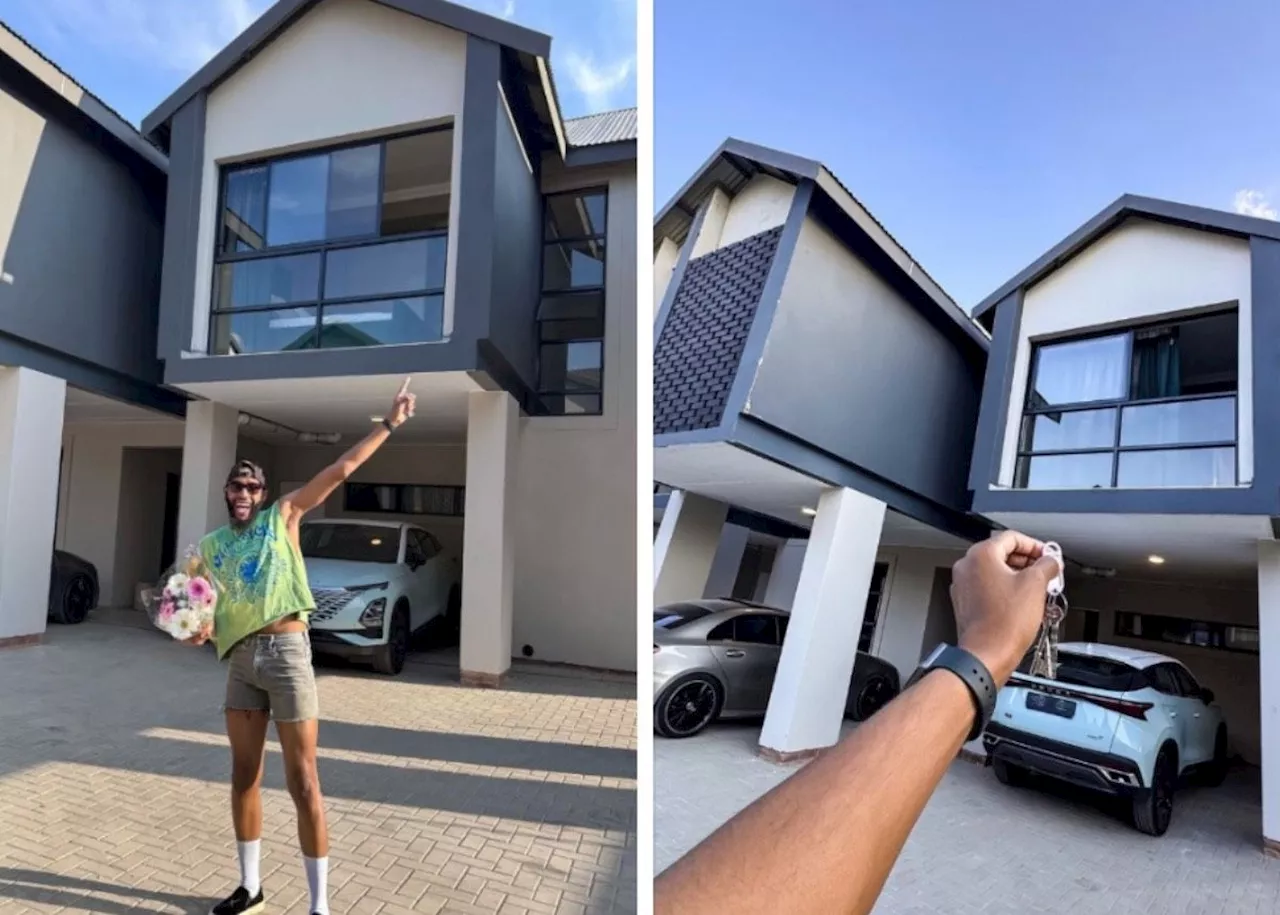 ‘God is good’: Mohale celebrates buying his first property