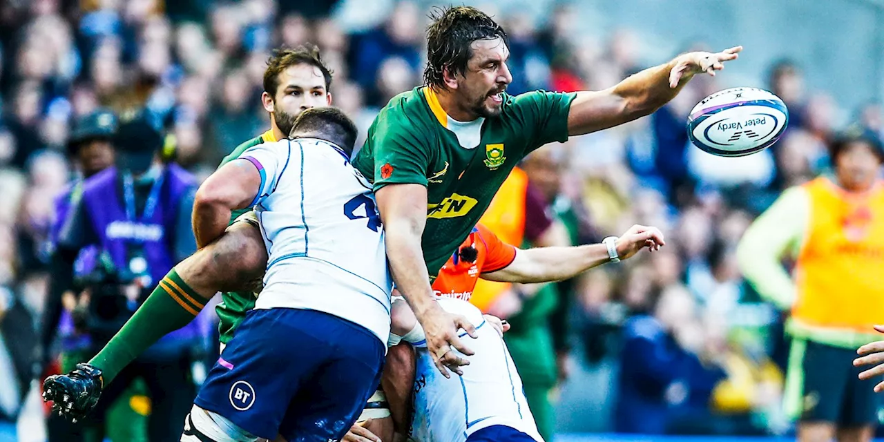 Springboks’ record against Scotland: Eight wins on the bounce