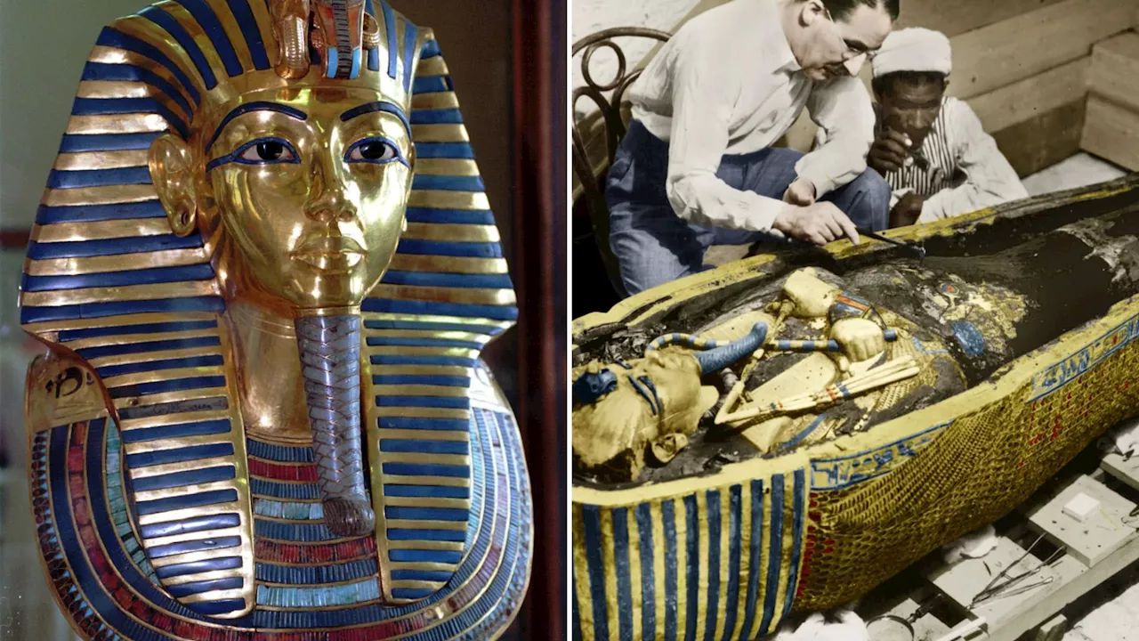 Is famous Tutankhamun mask actually someone ELSE? Mystery over ‘cursed’ relic as ‘clue proves it wasn’t mea...