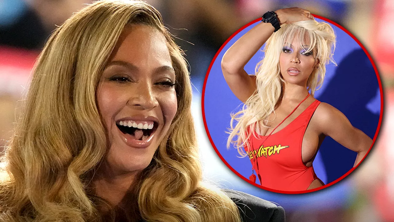 Beyoncé Transforms Into Pamela Anderson in Video, Urges Viewers to Vote