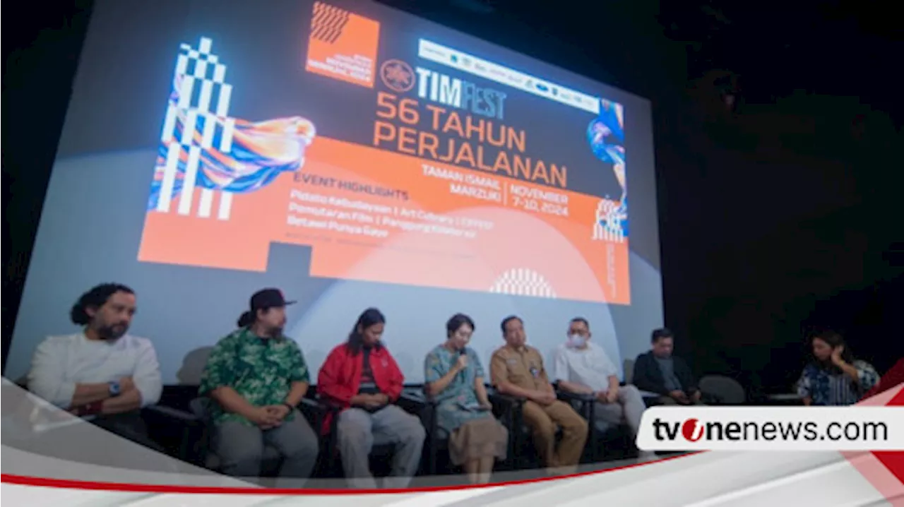 Rayakan 56 Tahun, Taman Ismail Marzuki Festival 2024 Digelar, Bakal Hadir Tokoh-tokoh Terkemuka