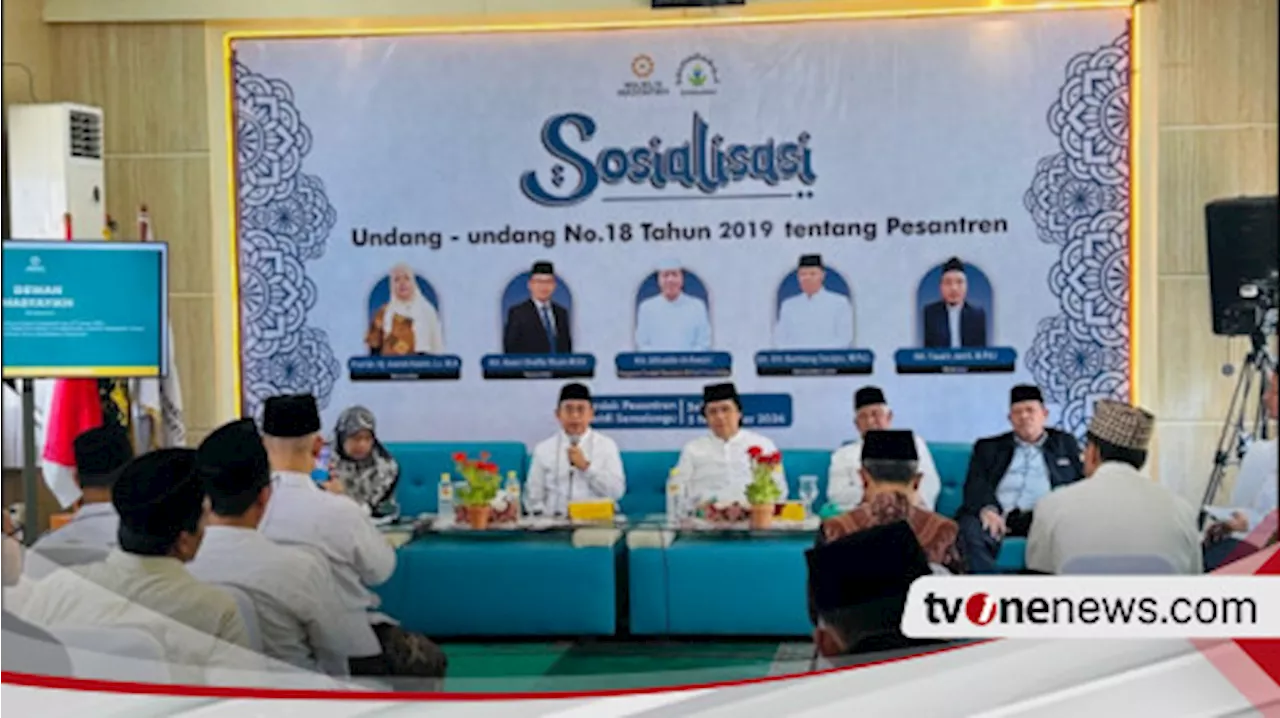 Tegaskan Independensi dan Standar Mutu Pendidikan Pesantren, Majelis Masyayikh Sosialisasikan UU Pesantren