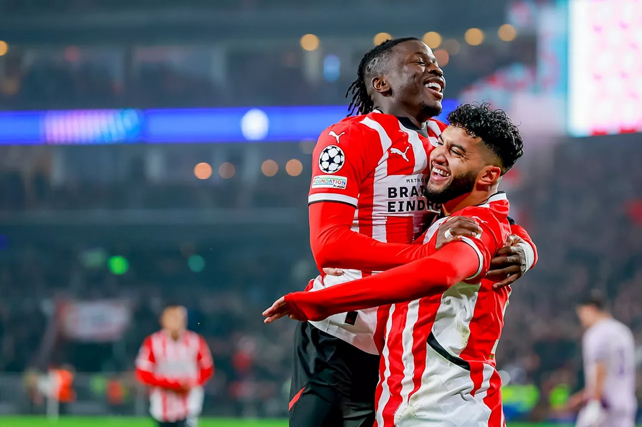 PSV boekt recordzege op heerlijke Champions League-avond tegen Girona