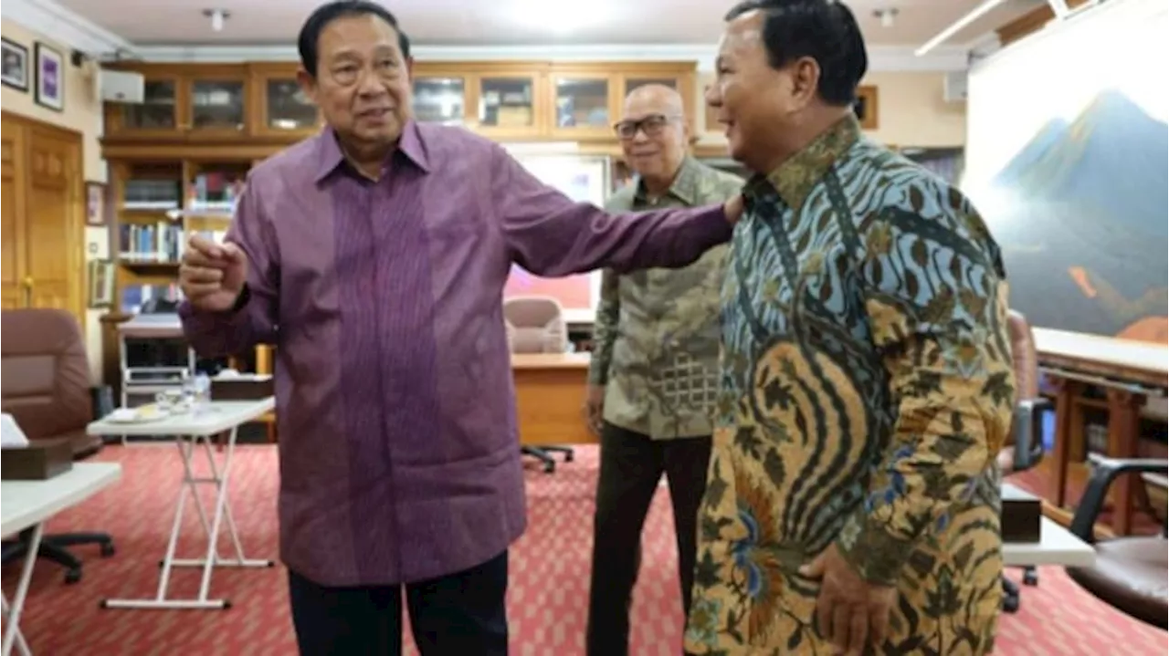 Prabowo Temui SBY di Cikeas Bahas Investasi