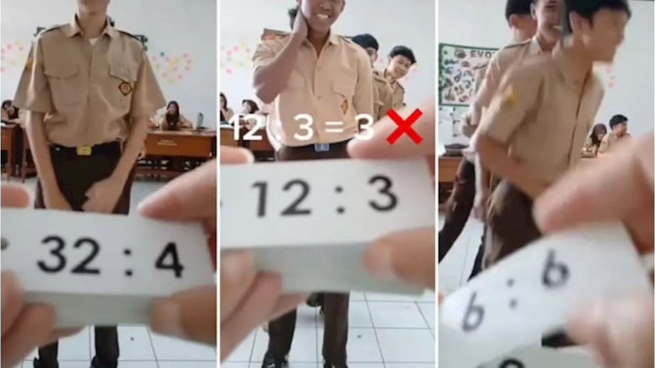 Viral Anak-anak SMA Tak Bisa Hitung Pembagian, Netizen: Miris Lihatnya!