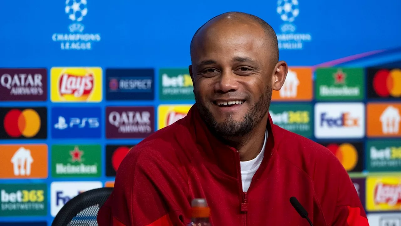 FC Bayern: Vincent Kompany muss Reporter vor Champions-League-Spiel korrigieren