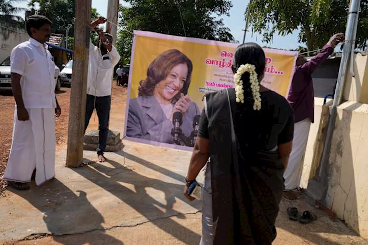 A tiny village in India where Kamala Harris has ancestral roots is praying for her victory