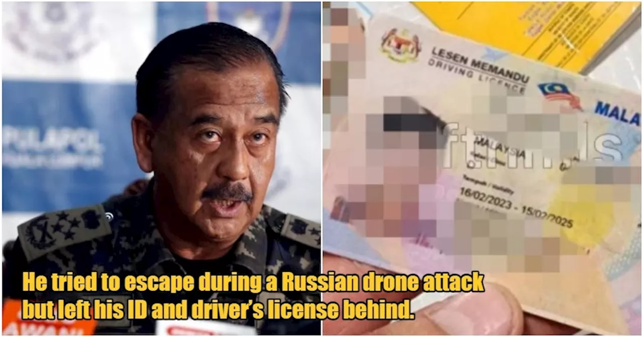  PDRM Confirms MyKad Found in Ukraine-Russia Warzone Belongs to a 20yo M'sian Mercenary