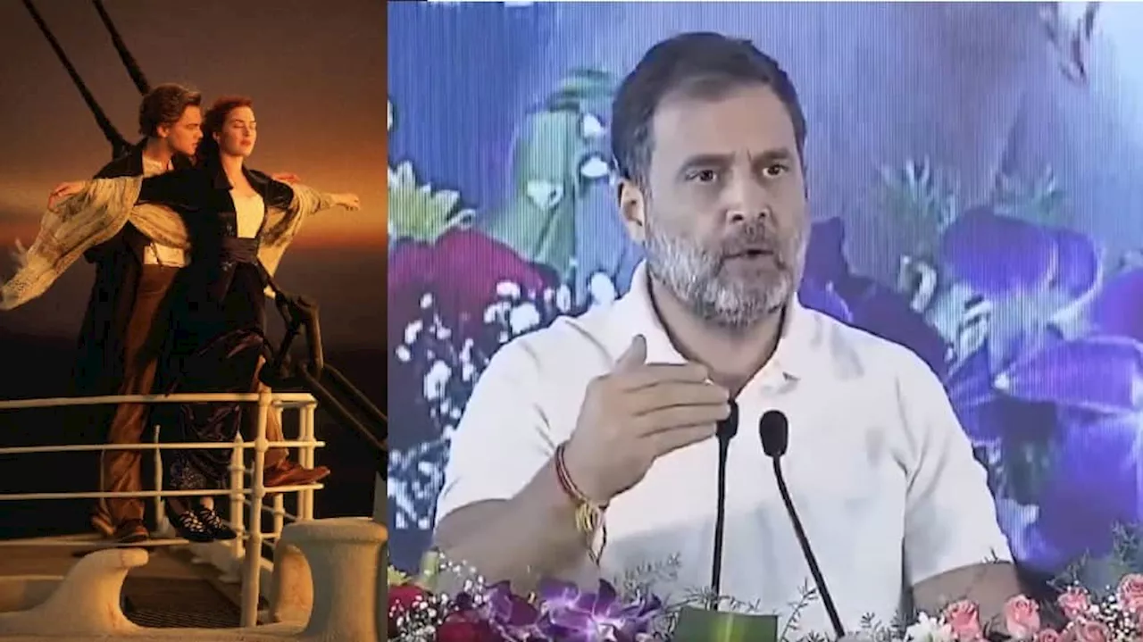 Rahul Gandhi Draws Titanic Parallel For Caste Discrimination In India With Message To PM Modi