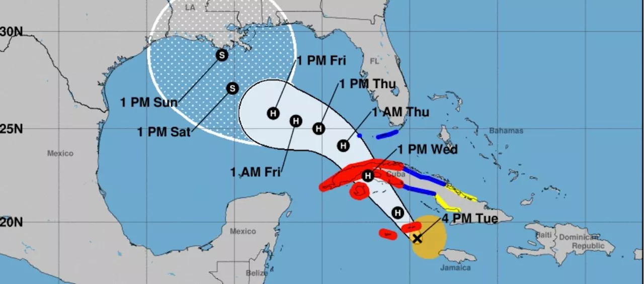 Tormenta Tropical Rafael llegaría a Cuba convertido en huracán