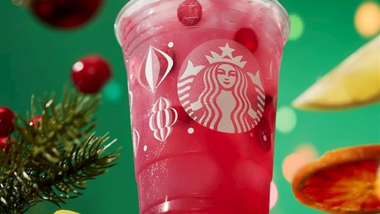 New Starbucks holiday menu: Cran-Merry Orange Refreshers, Salted Pecan Crunch Cold Brew, Turkey Sage Danish and more